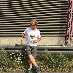 Akquise an der Autobahn