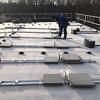 Aufbau Montagegestell