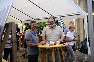 Beratung beim Sommerfest